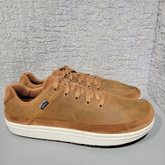 Lems Chillum Grip Unisex Size US Men's 15 Women's 16.5 Bourbon Lace Up Sneakers. - Picture 1 of 12